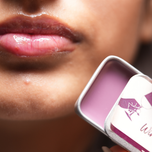 Bold Wine Purple Lip Balm